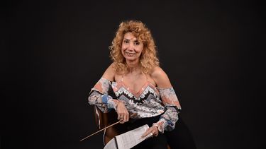 Marlene Urbay, directora de la Orquesta de Cámara de Florida.&nbsp;