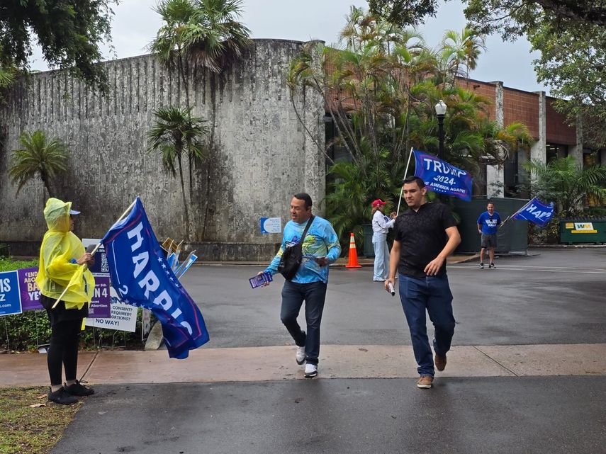 Así transcurren las elecciones presidenciales de EEUU en Miami-Dade County el 5 de noviembre de 2024.&nbsp;