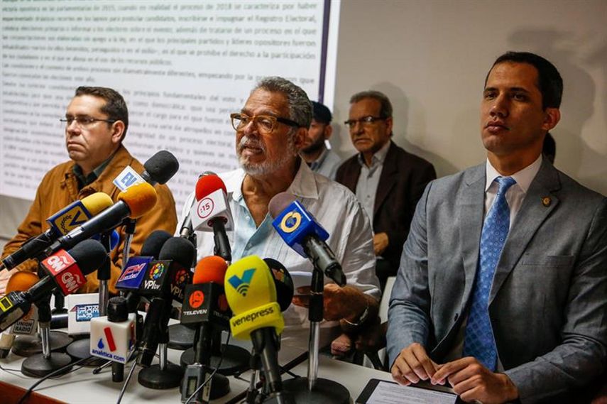 El frente opositor&nbsp;aseveró que el CNE ha violado reiteradamente la Constitución y la Ley de Procesos Electorales con la convocatoria a esta elección,