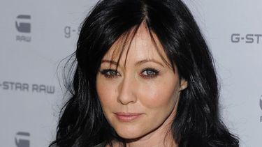 La actriz Shannon Doherty asiste a la colección Otoño 2010 de G-Star, en Nueva York, el martes 16 de febrero de 2010.