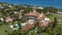  Vista aérea de la propiedad Mar-a-Lago del expresidente Donald Trump el 31 de agosto de 2022, en Palm Beach, Florida. 