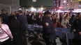 gran despliegue de la policia de nueva york en el desfile de halloween tras el ataque
