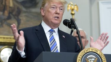 Donald Trump, presidente de los Estados Unidos.