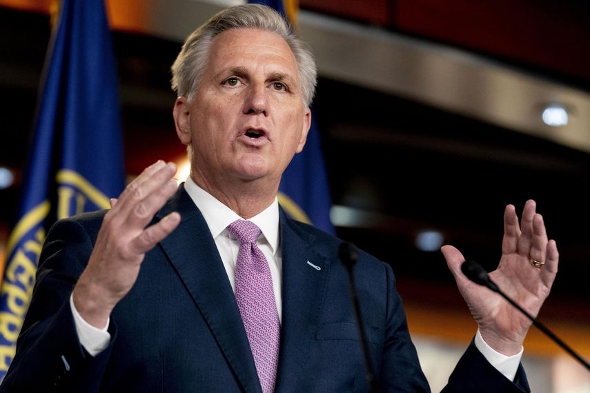 Kevin McCarthy, jefe de los republicanos en la Cámara de Representantes (cámara baja) del Congreso advirtió el martes que su partido no otorgará ningún cheque en blanco a Ucrania