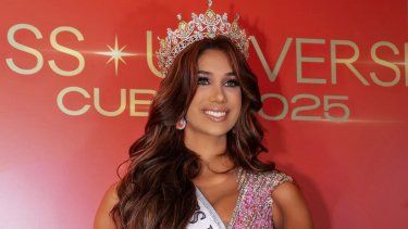 La Miss Universe Cuba 2025, Lina Luaces. 