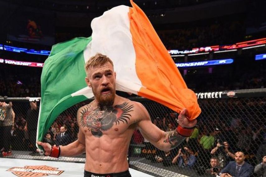 McGregor cayó en su último combate ante Nate Díaz. (ARCHIVO)