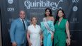 Miss Universo 2023, Sheynnis Palacios, junto al candidato a Sheriff Jose Aragu, Taty Guiribitey y Camila Guiribitey.
