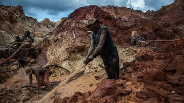 &nbsp;Mina ilegal de Las Claritas, en Venezuela.&nbsp;