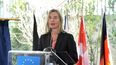 Federica Mogherini, alta representante de la Unión Europea para la Política Exterior.