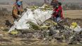 Fotograf&iacute;a de archivo del lunes 11 de marzo de 2019 de rescatistas en el lugar en donde se accident&oacute; un avi&oacute;n de Ethiopian Airlines al sur de Addis Abeba, Etiop&iacute;a.&nbsp;