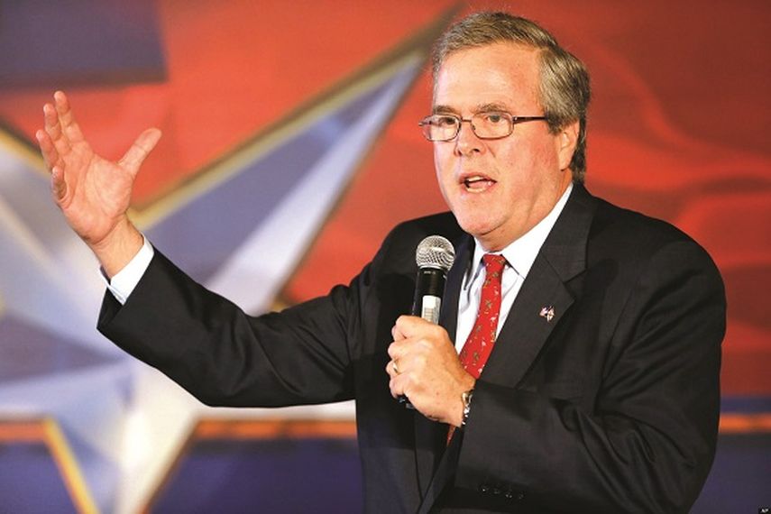 De ganar la presidencia de EEUU en 2016, Jeb Bush llevaría su apellido por tercera ocasión a la Casa Blanca. (AP)