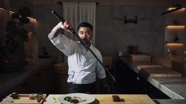 El chef Reiji Yoshizawa.