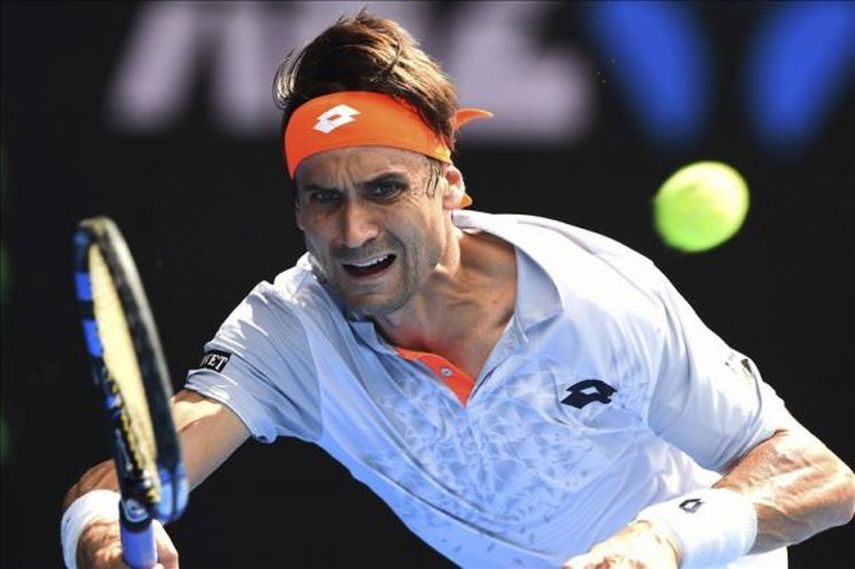 El español David Ferrer no pudo ante el número tres del mundo 