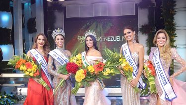 Cuadro de finalistas del Miss Venezuela 2019. 