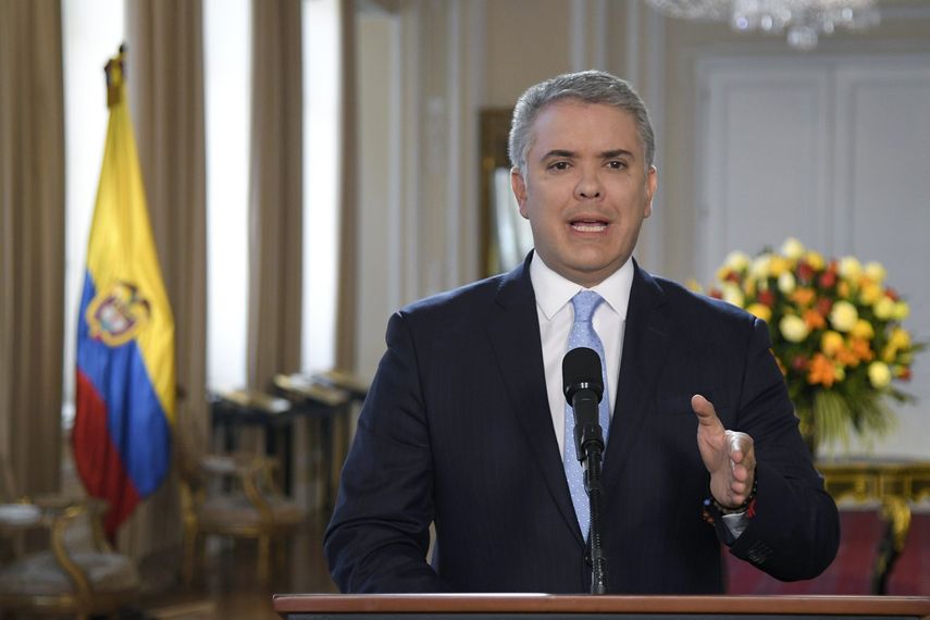 Iván Duque, en contra de que se relajen las sanciones contra Venezuela