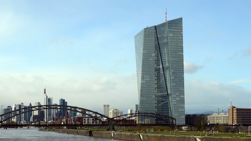 Sede del&nbsp;Banco&nbsp;Central&nbsp;Europeo&nbsp;(BCE), en Fráncfort, Alemania.&nbsp;