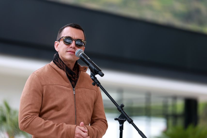 El presidente de Ecuador, Daniel Noboa.&nbsp;