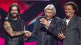 Juanes, Manuel Alejandro y Carlos Vives en el escenario de Premio Lo Nuestro 2026 en el Kaseya Center, en Miami, Florida. Juanes, Manuel Alejandro y Carlos Vives en el escenario de Premio Lo Nuestro 2026 en el Kaseya Center, en Miami, Florida.