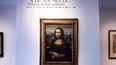 Esta fotografía tomada el 27 de octubre de 2021 muestra una copia de la Mona Lisa de Leonardo da Vinci pintada alrededor de 1600 presentada en la casa de subastas Artcurial en Bruselas antes de ser subastada el próximo 9 de noviembre de 2021 en París.