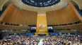 El secretario general de Naciones Unidas António Guterres se dirige a la 77ma sesión de la Asamblea General, el martes 20 de septiembre de 2022, en la ONU.&nbsp;