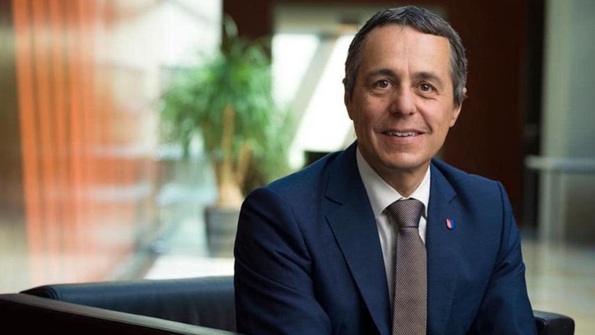 El canciller de Suiza, Ignacio Cassis.&nbsp;