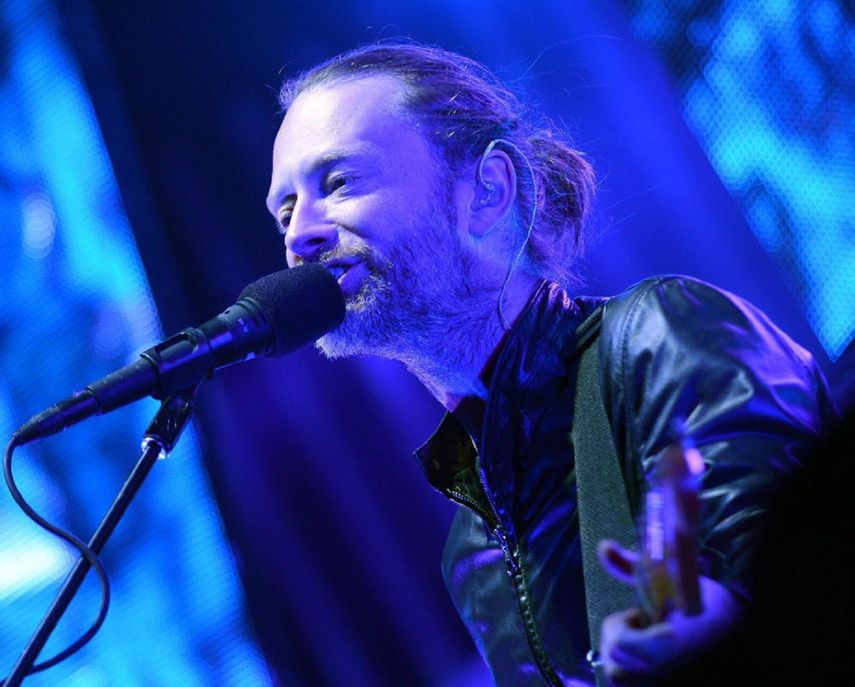 La banda Radiohead.