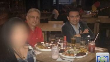 El cubano Víctor Ignacio Cuerdo (izq.), de 49 años, habría llegado a Medellín con su socio hondureño Oscar Cruz Bueso para participar de un congreso internacional de expertos en energía hidroeléctrica.
