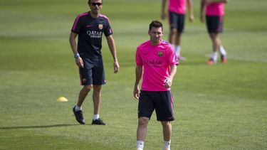 En Barcelona hay optimismo por contar con Messi para el partido del domingo. (EFE)