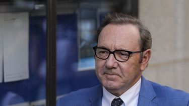 El actor Kevin Spacey a su llegada a Old Bailey, en Londres, el 14 de julio de 2022.