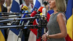 Federica Mogherini, &nbsp;jefa de la diplomacia europea.&nbsp;