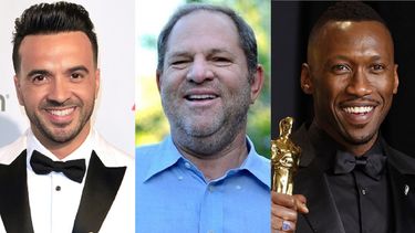 El cantante boricua Luis Fonsi, el productor de cine Harvey Weinstein y el actor&nbsp;Mahershala Ali.&nbsp;