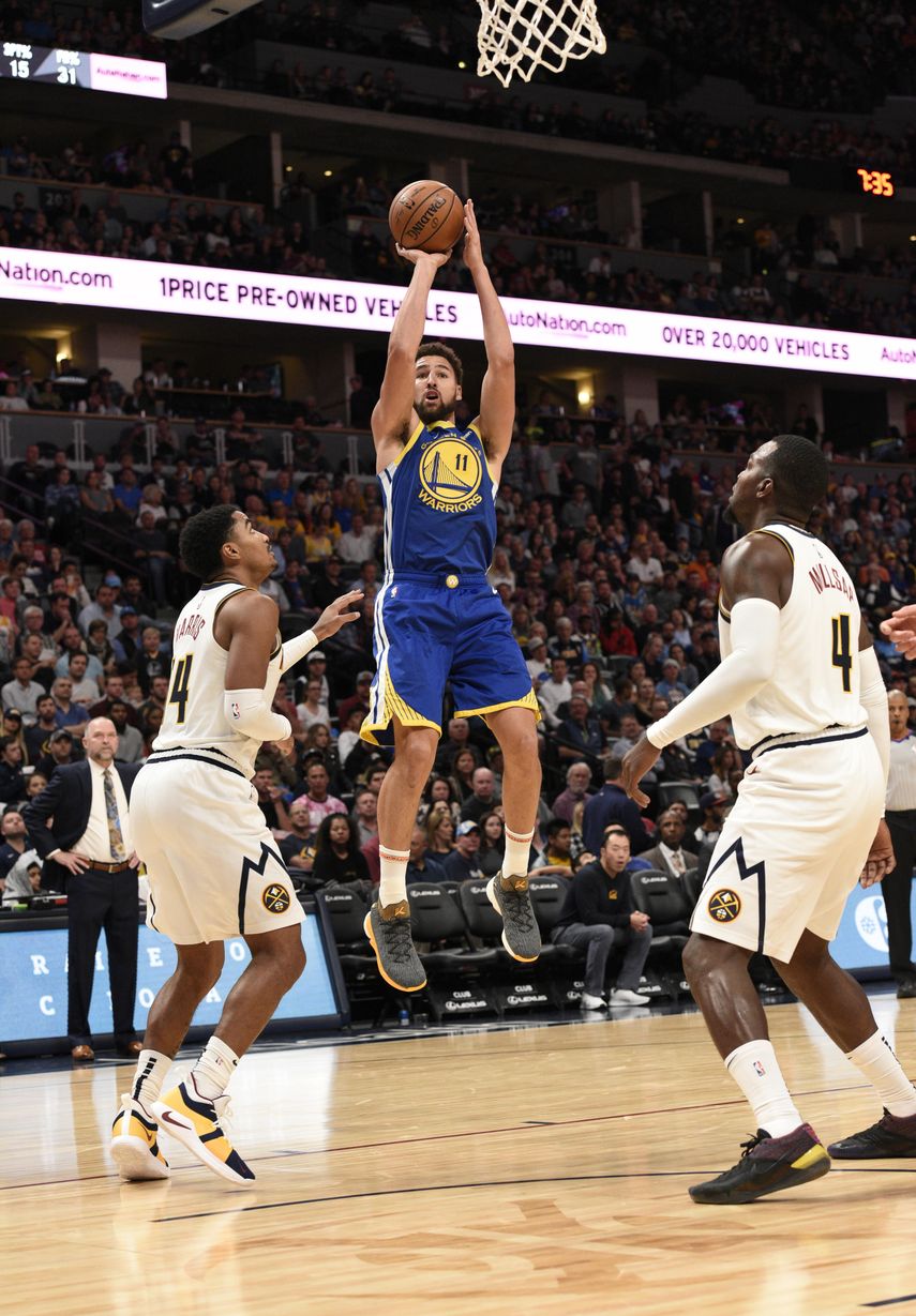 El escolta titular de los Warriors, que apenas había anotado 5 triples de 36 intentos desde que comenzó la temporada, encontró la inspiración en el United Center, donde anotó 18 tiros de campo de 29 intentos en los 27 minutos que estuvo en la pista.