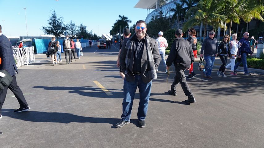 Gabriel Gabor, jefe de operaciones de la MLS, estuvo de observador del Super Bowl&nbsp;en el Hard Rock Stadium, el domingo.&nbsp;