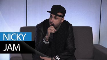 El cantante de reguetón Nicky Jam. 