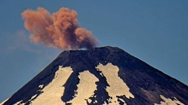 Volcán Láscar, en Antofagasta, Chile