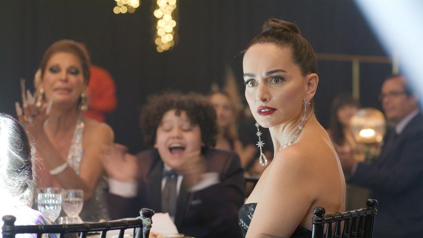 En esta imagen difundida por Pantaya, Ana de la Reguera en una escena de la segunda temporada de la serie Ana, que se estrena en Pantaya y Amazon Prime Video el viernes 22 de julio.