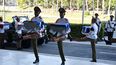 Militares cubanos durante la ceremonia de repatriación de los efectivos fallecidos durante la captura de Nicolás Maduro en territorio venezolano.&nbsp;