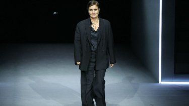 La diseñadora italiana Maria Grazia Chiuri, exdirectora creativa de la línea femenina de la casa Dior. 