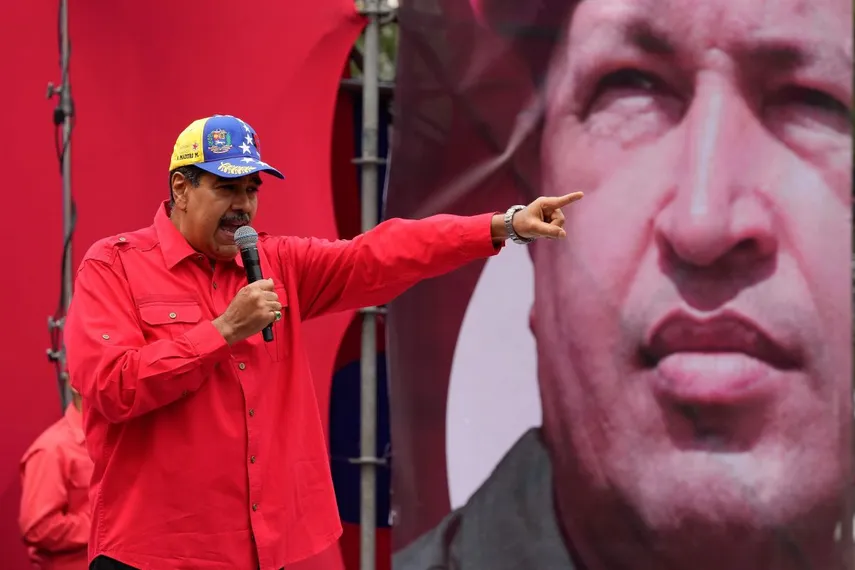 Nicolás Maduro, gobernante y candidato a la reelección en Venezuela.