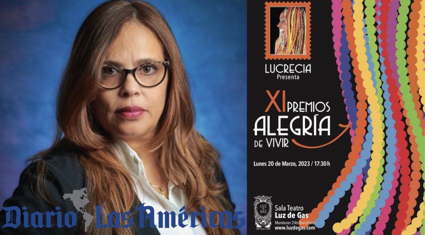 Directora de Diario Las Américas recibe premio en España por trayectoria del rotativo.&nbsp;