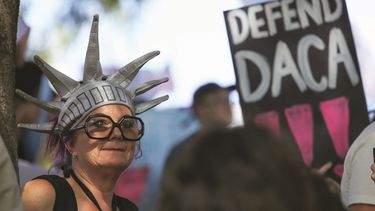 En los EEUU han habido una serie de manifestaciones a favor del DACA.&nbsp;