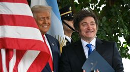 El presidente Donald J. Trump recibe a su homólogo argentino Javier Milei. El presidente Donald J. Trump recibe a su homólogo argentino Javier Milei.