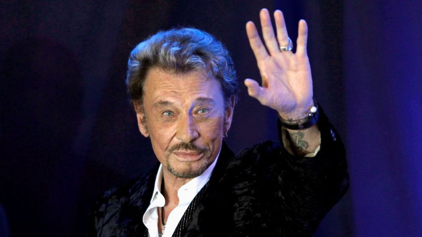 Johnny Hallyday falleció el 5 de diciembre de 2017.