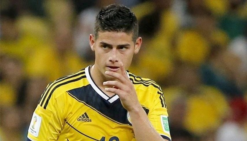 James no se guardo nada luego de liderar a Colombia para conseguir los 6 puntos de la doble jornada. (EFE)