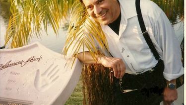 El actor y cantante cubano Chamaco García, en cuyo honor la Ciudad de Miami ha designado una calle.&nbsp;