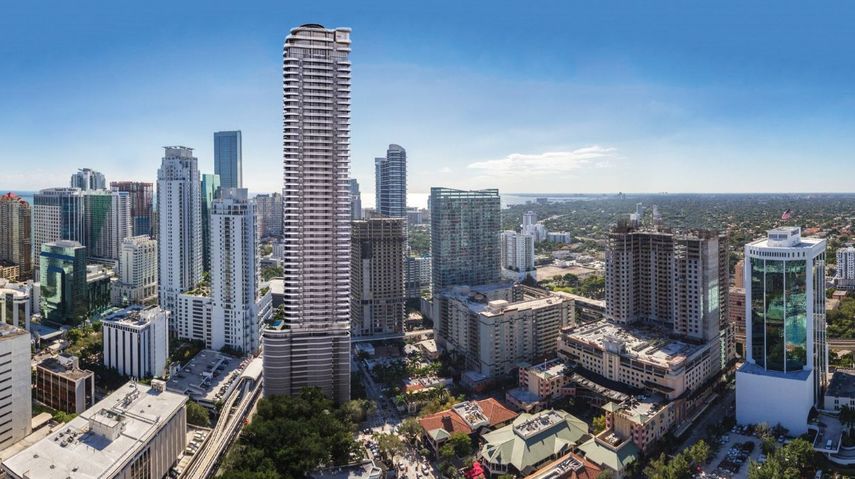 La entrega de&nbsp;Brickell Flatiron coincide&nbsp;con un r&aacute;pido auge demogr&aacute;fico en el n&uacute;cleo urbano de&nbsp;Miami.
