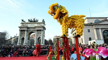 China celebra el Año del Conejo en las calles con festivales.&nbsp;