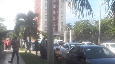 Una de las imágenes de la zona del secuestro de un policía en La Habana, publicadas por el Instituto Cubano por la Libertad de Expresión y Prensa (ICLEP).&nbsp;