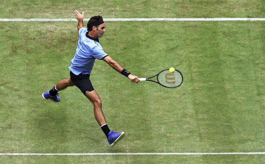 Federer sólo necesitó 52 minutos para avanzar a la siguiente ronda del torneo alemán.&nbsp;