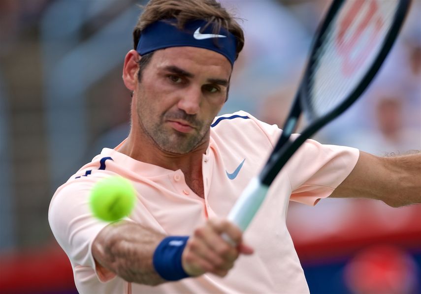 Federer&nbsp;necesitó casi dos horas para vencer al español David Ferrer.